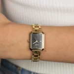 DKNY Uptown Γυναικείο Ρολόι με Χρυσό Μεταλλικό Μπρασελέ DK1L009M0015