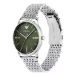 EMPORIO ARMANI Minimalist Silver Steel Bracelet AR11644