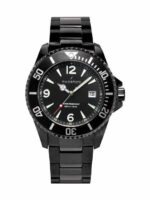 Thorton Arkyn Black Stainless Bracelet Ανδρικό Ρολόι 44mm Μπαταρίας με Μαύρο Μεταλλικό Μπρασελέ - Image 2