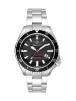 Gant Waterville Ανδρικό Ρολόι 45mm Μπαταρίας με Ασημί Μεταλλικό Μπρασελέ KODG174001