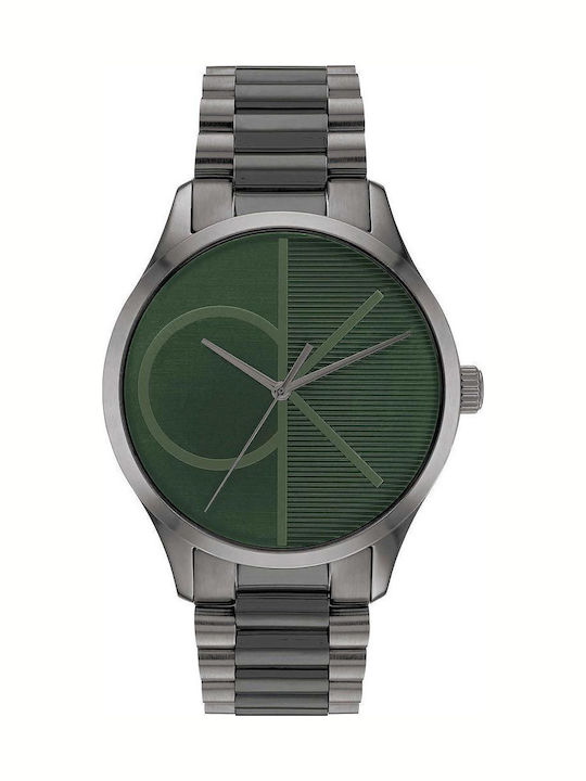 Calvin Klein Iconic Ανδρικό Ρολόι 40mm Μπαταρίας με Μαύρο Μεταλλικό Μπρασελέ kod 25200164 - Image 3