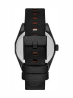 Diesel Ανδρικό Ρολόι 43mm Μπαταρίας με Μαύρο Δερμάτινο Λουράκι DZ2175 - Image 3