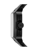 Diesel Ανδρικό Ρολόι 40mm Χρονογράφος Μπαταρίας με Μαύρο Δερμάτινο Λουράκι DZ4645 - Image 5