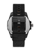 Diesel Baby Chief Ανδρικό Ρολόι 43mm Χρονογράφος Solar με Μαύρο Μεταλλικό ΜπρασελέDZ4653 - Image 4