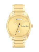 Calvin Klein Progress Ανδρικό Ρολόι 42mm Μπαταρίας με Χρυσό Μεταλλικό Μπρασελέ kod 25200447 - Image 3