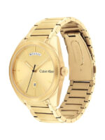 Calvin Klein Progress Ανδρικό Ρολόι 42mm Μπαταρίας με Χρυσό Μεταλλικό Μπρασελέ kod 25200447
