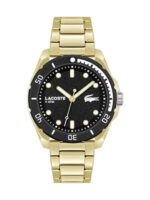 Lacoste Ανδρικό Ρολόι Μπαταρίας με Χρυσό Μεταλλικό Μπρασελέ KOD 2011287