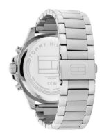 Tommy Hilfiger Bryan Ανδρικό Ρολόι 46mm Χρονογράφος Μπαταρίας με Ασημί Μεταλλικό Μπρασελέ - Image 3