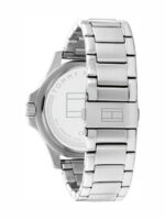 Tommy Hilfiger Ryan Ανδρικό Ρολόι 46mm Μπαταρίας με Ασημί Μεταλλικό Μπρασελέ - Image 4