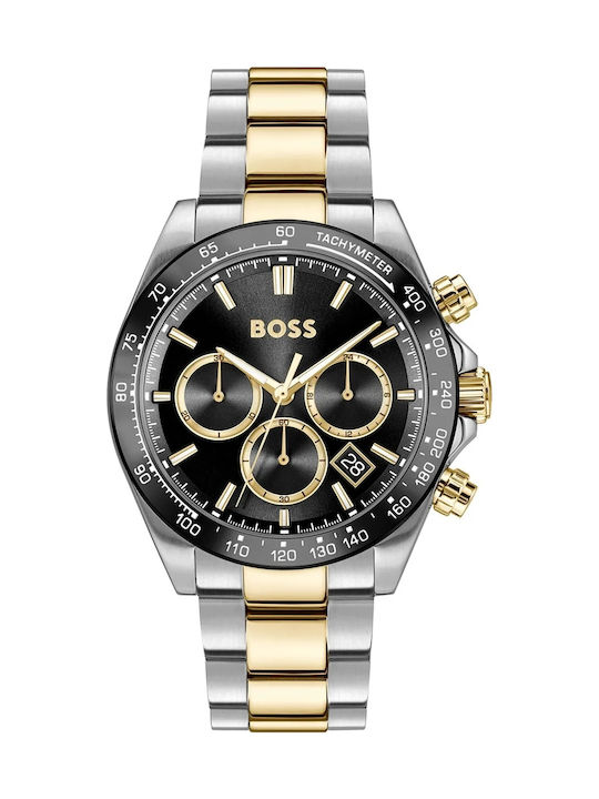 fixedratio_20250909121121_hugo_boss_hero_andriko_roloi_chronografos_mpatarias_me_asimi_metalliko_mprasele_1514269 Boss Hero Ανδρικό Ρολόι Χρονογράφος Μπαταρίας με Ασημί Μεταλλικό Μπρασελέ kod 1514269 - Image 1