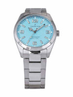 Thorton Ανδρικό Ρολόι 41mm Μπαταρίας με Ασημί Μεταλλικό Μπρασελέ - Image 4