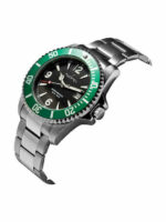 Thorton Ανδρικό Ρολόι 46mm Μπαταρίας με Ασημί Μεταλλικό Μπρασελέ - Image 3