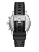 Diesel Griffed Ανδρικό Ρολόι 42mm Μπαταρίας με Μαύρο Δερμάτινο Λουράκι DZ 4603 - Image 3