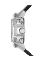 Diesel Griffed Ανδρικό Ρολόι 42mm Μπαταρίας με Μαύρο Δερμάτινο Λουράκι DZ 4603 - Image 4