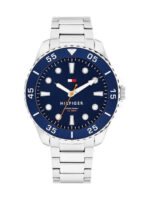 Tommy Hilfiger Oceanic Ανδρικό Ρολόι Μπαταρίας με Ασημί Μεταλλικό Μπρασελέ KOD 1792202 - Image 2