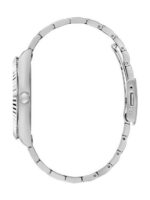 Guess Ανδρικό Ρολόι 42mm Μπαταρίας με Ασημί Μεταλλικό Μπρασελέ KOD GW0265G1 - Image 3