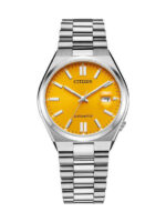 Citizen Tsuyosa Ανδρικό Ρολόι 42mm Αυτόματο με Ασημί Μεταλλικό Μπρασελέ - Image 2