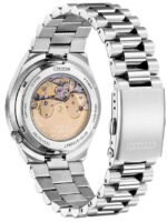 Citizen Tsuyosa Ανδρικό Ρολόι 40mm Αυτόματο με Ασημί Μεταλλικό Μπρασελέ - Image 7
