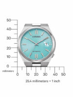 Citizen Tsuyosa Ανδρικό Ρολόι 40mm Αυτόματο με Ασημί Μεταλλικό Μπρασελέ - Image 9