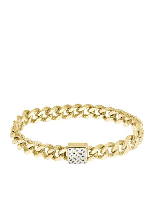 Boss Ανδρικό Βραχιόλι Αλυσίδα από Ανοξείδωτο Ατσάλι Επιχρυσωμένο - Image 1