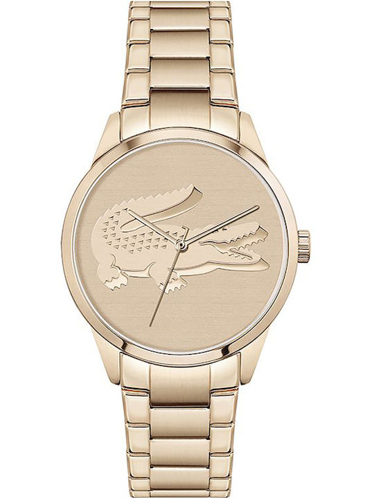 Lacoste Ladycroc Γυναικείο Ρολόι 36mm Μπαταρίας με Ροζ Χρυσό Μεταλλικό Μπρασελέ KOD 2001172 - Image 2