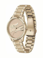 Lacoste Ladycroc Γυναικείο Ρολόι 36mm Μπαταρίας με Ροζ Χρυσό Μεταλλικό Μπρασελέ KOD 2001172