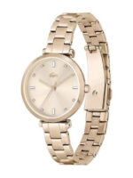 Vogue Geneva Γυναικείο Ρολόι 36mm Μπαταρίας με Ροζ Χρυσό ΜεταλλIΚΟ ΜΠΡΑΣΕΛΕ  KOD 2001250    ικό Μπρασελέ