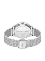 Lacoste Ladycroc Γυναικείο Ρολόι 32mm Μπαταρίας με Ασημί Μεταλλικό Μπρασελέ KOD 2001259 - Image 3