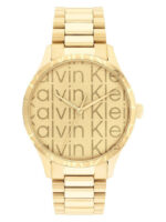 Calvin Klein Iconic Γυναικείο Ρολόι 40mm Χρονογράφος Μπαταρίας με Χρυσό Μεταλλικό Μπρασελέ kod 25200327 - Image 3