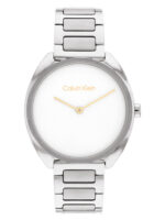 Calvin Klein Γυναικείο Ρολόι 34mm Μπαταρίας με Ασημί Μεταλλικό Μπρασελέ - Image 2