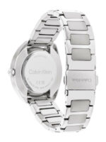 Calvin Klein Γυναικείο Ρολόι 34mm Μπαταρίας με Ασημί Μεταλλικό Μπρασελέ - Image 4