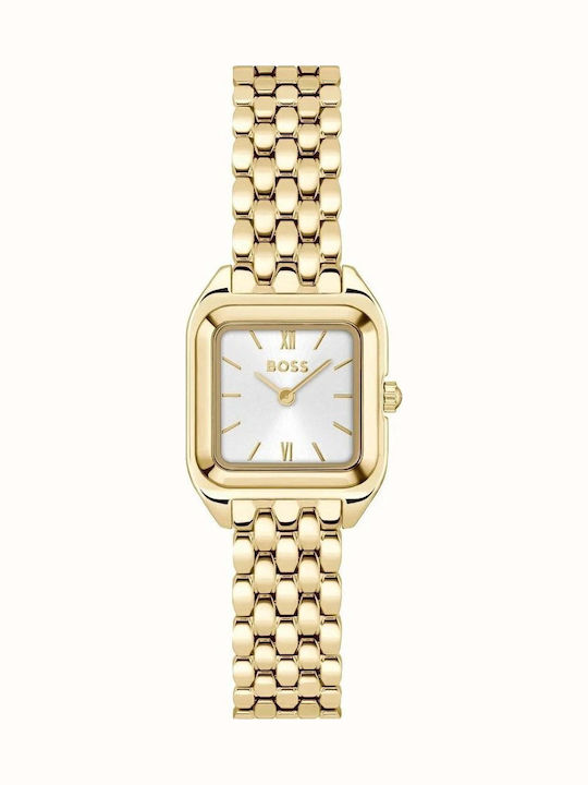 Boss Γυναικείο Ρολόι Μπαταρίας με Χρυσό Μεταλλικό Μπρασελέ kod 1502823 - Image 2