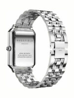 Rosefield The Elles Γυναικείο Ρολόι 29mm Μπαταρίας με Ασημί Μεταλλικό Μπρασελέ - Image 5