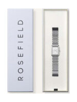 Rosefield Γυναικείο Ρολόι 30.6mm Μπαταρίας με Ασημί Μεταλλικό Μπρασελέ - Image 6