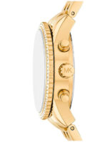 Michael Kors Ritz Γυναικείο Ρολόι 35mm Χρονογράφος Μπαταρίας με Χρυσό Μεταλλικό Μπρασελέ KOD MK 7530 - Image 4