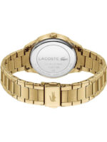 Lacoste Ladycroc Γυναικείο Ρολόι 36mm Μπαταρίας με Χρυσό Μεταλλικό Μπρασελέ KOD 2001175 - Image 4