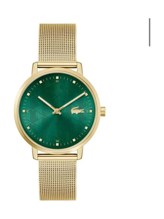 Lacoste Γυναικείο Ρολόι 35mm Μπαταρίας με Χρυσό Μεταλλικό Μπρασελέ KOD 2001356 - Image 1