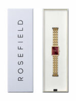 Rosefield Octagon Xs Γυναικείο Ρολόι Μπαταρίας με Χρυσό Μεταλλικό Μπρασελέ OBGSG-O83 - Image 4