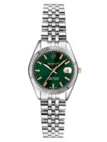 Gant Sussex Γυναικείο Ρολόι 28mm Μπαταρίας με Ασημί Μεταλλικό Μπρασελέ Kod G181004