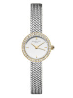 Rosefield Mini Small Edit Duotone Γυναικείο Ρολόι 20.4mm Μπαταρίας με Ασημί Μεταλλικό Μπρασελέ - Image 2