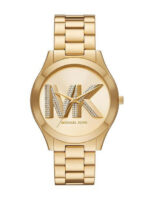 Michael Kors Runway Γυναικείο Ρολόι 42mm Χρονογράφος Μπαταρίας με Χρυσό Μεταλλικό Μπρασελέ KOD MK4732