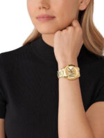 Michael Kors Runway Γυναικείο Ρολόι 42mm Χρονογράφος Μπαταρίας με Χρυσό Μεταλλικό Μπρασελέ KOD MK4732 - Image 6