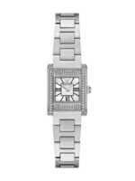 Emporio Armani Genni Γυναικείο Ρολόι Μπαταρίας με Ασημί Μεταλλικό Μπρασελέ - Image 6