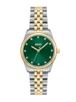Boss Ανδρικό Ρολόι Μπαταρίας με Χρυσό Μεταλλικό Μπρασελέ KOD 1502834