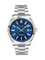 Gant Prestige ΑGant Prestige Ανδρικό Ρολόι Αυτόματο με Ασημί Μεταλλικό Μπρασελένδρικό Ρολόι Αυτόματο με Ασημί Μεταλλικό Μπρασελέ