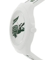 Lacoste Neocroc Γυναικείο Ρολόι με Λευκό Καουτσούκ Λουράκι 2001347 - Image 5