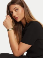 Emporio Armani Ρολόι Mini Genni AR11663 Χρυσό