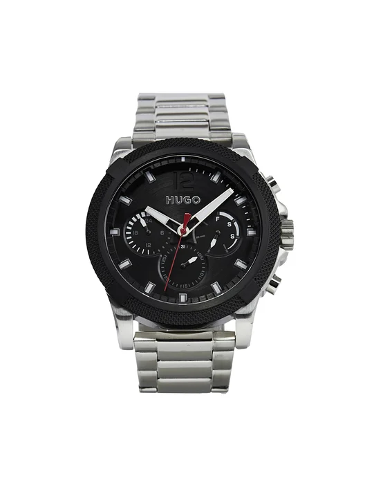 roloi-hugo-impress-for-him-1530295-silver-7613272526203 (1) Ρολόι Hugo Boss Impress-For Him 1530295 Ασημί - Image 1