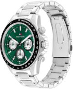 Tommy Hilfiger Ανδρικό Ρολόι Μπαταρίας με Ασημί Μεταλλικό Μπρασελέ SKU 1792211 - Image 5