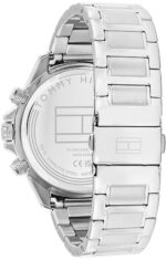 Tommy Hilfiger Ανδρικό Ρολόι Μπαταρίας με Ασημί Μεταλλικό Μπρασελέ SKU 1792211 - Image 6